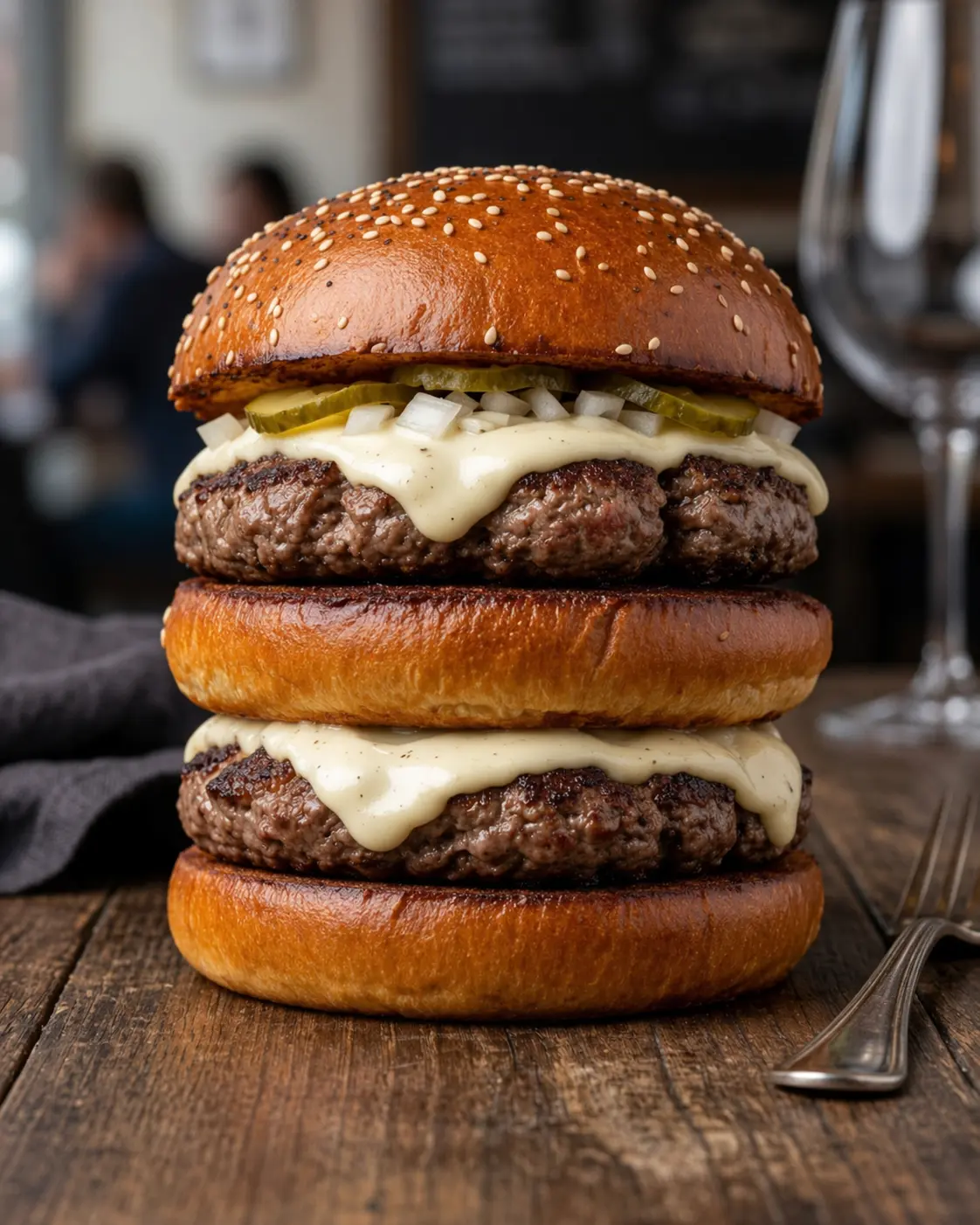 Rocky Burger - signature specialty burger at Burger Beast Red Deer, AB