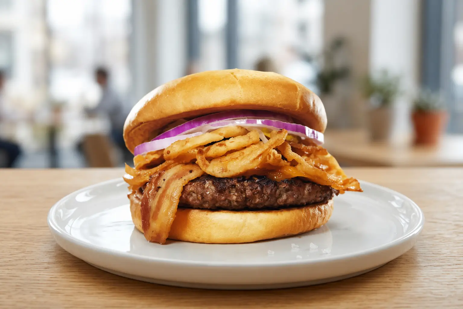 Monster Burger — loaded signature burger in Red Deer, AB